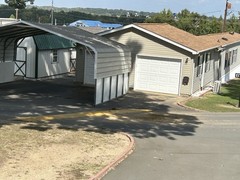 80×14 Single Wide Mobile Home 2 Car Garage & 25×10 Storage Building & Carport