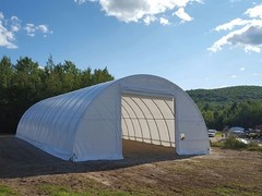 20x30x12 R Fabric Hoop Building 15 oz PVC Replacement Cover ONLY + End Walls