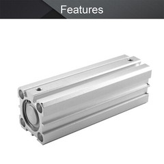 SDA16/20/25/32/40/50/63/80/90/100mm Bore Thin Pneumatic Compact Air Cylinder Lot