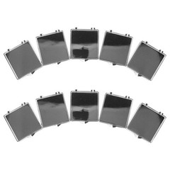 10 Pcs Pin Display Box Small Rectangular Storage Lapel Case Jewelry