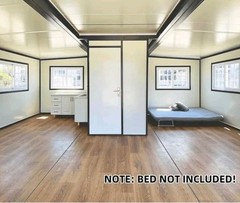 19x20ft Expandable Foldable Prefab Mobile House Container W/ BATHROOM+SHOWER