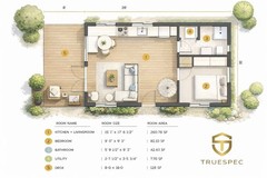 Fieldhouse Prefab Kit 592SF 2Bed 1Bath Loft Vaulted Ceiling $49,500 FREE SHIP