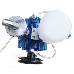 Vacuum Pump Electric Milking Machine 220L 250L/min Sheep Milker Tank Barrel