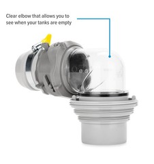 RV Straight Hose Adapter and Easy Slip 4-in-1 Elbow Kit (39214)