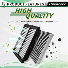 Cabin & Engine Air Filter W/Activated Carbon Kit for Tucson (2022–2025), Santa F