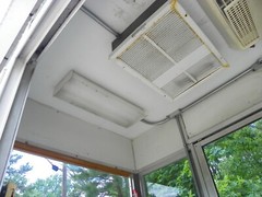 Heat+AC+Electric GUARD SHACK-Gas Station Hut-HUNTING CABIN PICK UP NJ Near PHILA