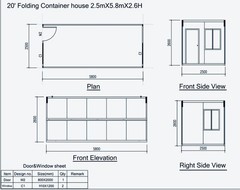 1 x 20FT Home Pod, Finished Floor, Portable Office, Brand New, Washroom Included