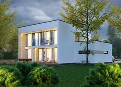 2690 SQ.FT ECO SOLID TIMBER AIRTIGHT PANEL HOUSE KIT. MASS WOOD CLT HOME, PREFAB