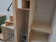 Tiny House On Wheels 2 Lofts, HVAC, W/D, Microwave, Stove, Composting Toilet
