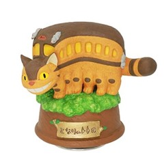 Sekiguchi 403554 Studio Ghibli My Neighbor Totoro Porcelain Music Box Cat Bus