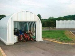 14x24x10 DuroSPAN Steel Building Cabin DIY Off Grid Kit with Ends Walls Included