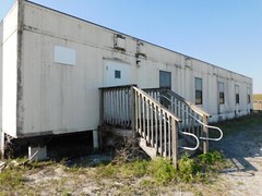 6 Plex 60×72 Modular Office/ classroom Trailer Building with Restrooms