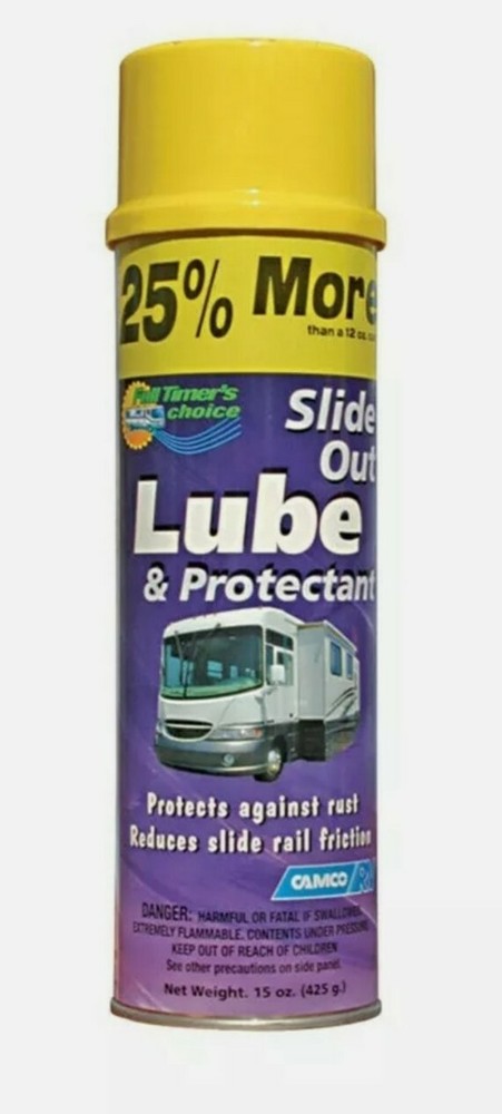 Slide Out RV Lube And Protectant,No 41105, Camco Mfg