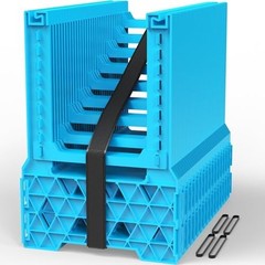 PAULINN 15FT RV Camper Sewer Hose Support, Height Adjustable Sewer Hose Support