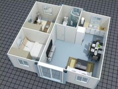 expandable container house 20FT
