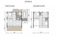 2690 SQ.FT ECO SOLID TIMBER AIRTIGHT PANEL HOUSE KIT. MASS WOOD CLT HOME, PREFAB