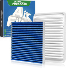 Cabin & Engine Air Filter Fit for Toyota Corolla 2009-19, Matrix 2009-14, Yaris