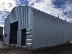30x42x15 DuroSPAN Steel Arch Building Kit Clear Span With Ends Walls Included