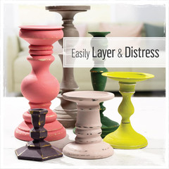 6443 Home Décor Chalk Furniture & Craft ,Acrylic Paint in Assorted Colors, 2 Oz,