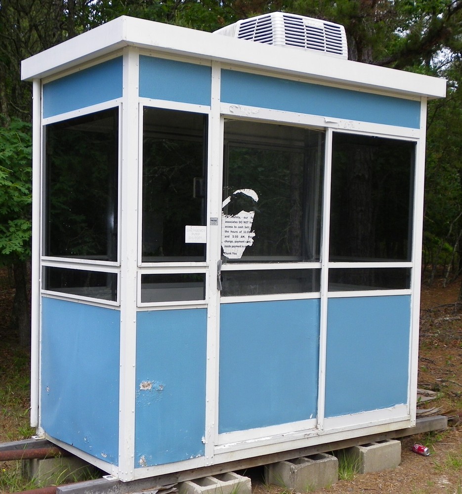 Heat+AC+Electric GUARD SHACK-Gas Station Hut-HUNTING CABIN PICK UP NJ Near PHILA