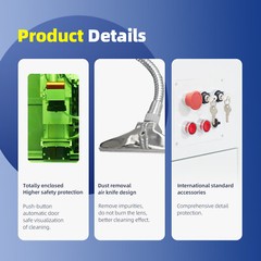 Fully Enclosed 300W Laser Cleaning Machine Platform Automatic Cleaner Machine