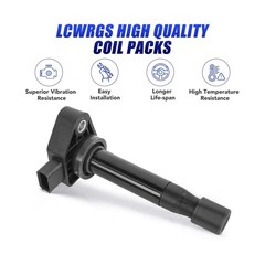 Ignition Coil Packs Iridium Spark Plugs Fits for 1999 2000 2001 200… Fast Ship