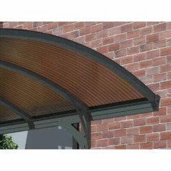 NEW! Vitoria Carport – 16’L x 10’W Gray/Bronze!!
