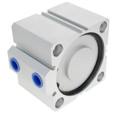 SDA Series 80mm Bore Thin Pneumatic Air Cylinder 5~100mm Stroke Double Acting
