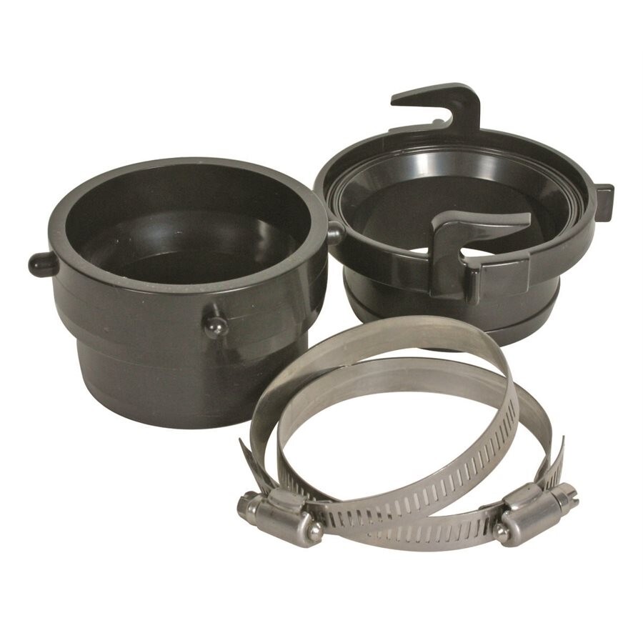 Camco Twist Connect Kit Sewer Fitting – Allows for Quick and Easy RV Sewer