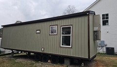 Free delivery Amazing 12×34 400sqft tiny house on wheels farmhouse style
