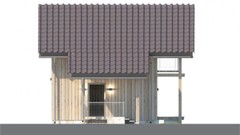 840 SQ.FT ECO SOLID TIMBER AIRTIGHT PANEL HOUSE KIT. MASS WOOD CLT HOME, PREFAB