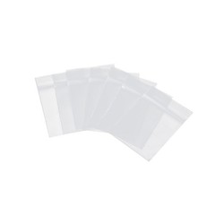 100Pcs PE Plastic Packaging Bag Ziplock Bag Pill Packaging Bag 2×3/2.5×3/3.5x5cm