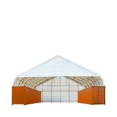 50ftx40ft Dual Truss Fabric Container Shelter