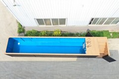 Swimming Pool 20ft. Length – Safe Room Designs Container Pools Catalog