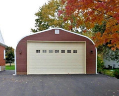 25x20x13 Engineered Steel Building Kit | DuroSPAN Clear-Span Arch with End Walls
