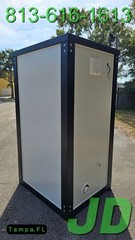 New Premium Quality Portable Toilet Bathroom Sink Single Stall Semi Permanent