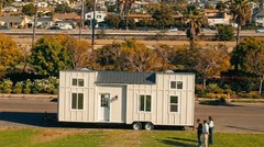 30ft Tiny Home on Wheels w/ Loft – Metal Framing – CA Built – Ready Now
