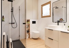 Tiny house, mobile holiday home with equipment