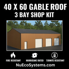Steel Framed 30 x 100 x 16 Shop Kit, Warehouse Kit ON SALE NOW !!!