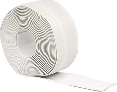 65770 2-1/2 In. X 20 Ft. Snow White Self-Stick Vinyl Wall Base