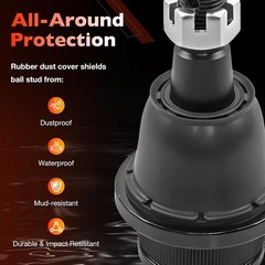 2 Front Lower Ball Joints Compatible with Chevy Silverado 1500 Express 2500 Taho