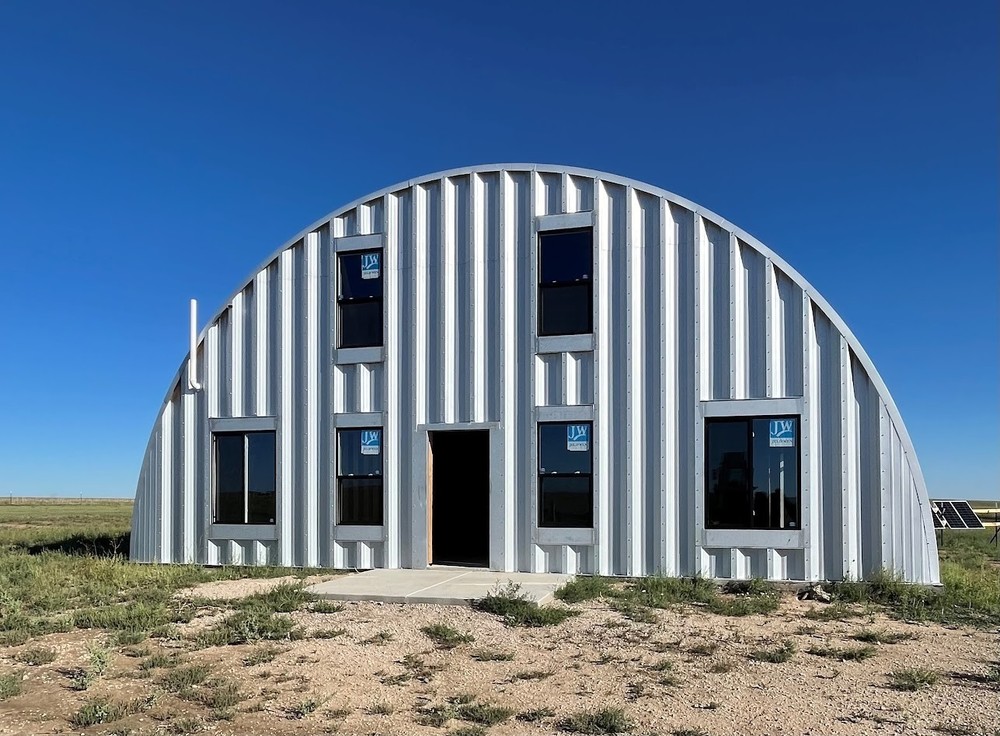 51x60x17 Steel Quonset Building Kit | DuroSPAN | DIY | Open Ends