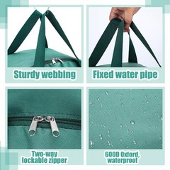 600D Oxford RV Hose Storage Bag Garden Cover Multipurpose Heavy Green