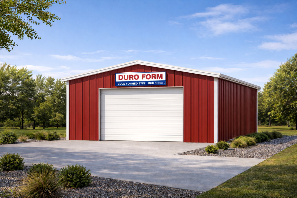 10x20x8 Steel Building DuroFORM Metal Garage Storage Shop Building Kit