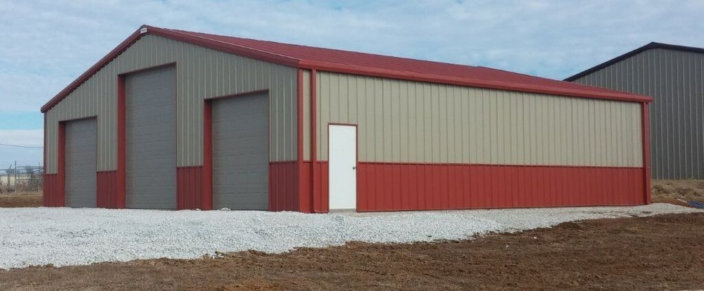40x60x16 Steel Building SIMPSON Metal Garage Storage Shop Building Kit