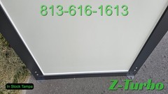 New Double 2 Stall Restroom Portable Toilet Sink Bathroom Job Site Events HD