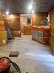 Finished 12×32 Portable Building Tiny House with full loft