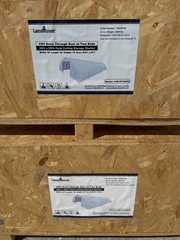 30x85x15 11 oz PE Fabric Canvas Storage Shelter Building 12′ Doors