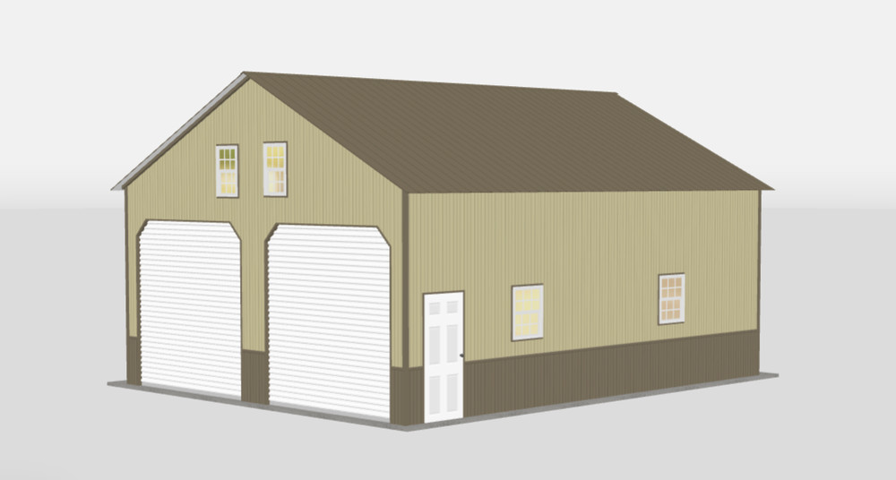 2 Car Garage 24X30X12 Fully Insulated, Upgrades, Gutters available some areas