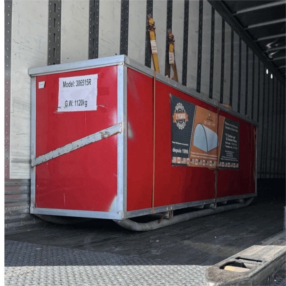 CHERY Industrial Storage Shelter 30x65x15 ft Steel Waterproof 306515R